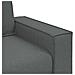 Poltrona Divano Grigio Scuro 60 cm Tessuto - Foto miniatura 7