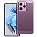 Custodia Back Cover Shell Rigida Antiscivolo Traforata Per Xiaomi Redmi Note 14 4g Purple - Foto miniatura 1