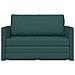 Divano letto Verde scuro 124 x 71 x 78 cm Tessuto - Foto miniatura 6
