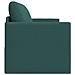 Divano letto Verde scuro 124 x 71 x 78 cm Tessuto - Foto miniatura 7