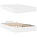 Struttura del letto Bianco Puro 120 x 200 cm Pelle sintetica - Foto miniatura 5