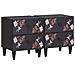 Comodino con cassetto 2 pcs Marrone 40 x 33,5 x 46 cm - Foto miniatura 1