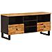 Mobile TV con cassetto Corona Marrone 100 x 33 x 46 cm - Foto miniatura 1