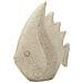 Scultura Pesce Sand In Resina Beige Effetto Sabbia - Foto miniatura 3