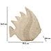 Scultura Pesce Sand In Resina Beige Effetto Sabbia - Foto miniatura 7
