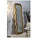 Specchio Con Cornice Onda 1-oro-mdf-60x6x160 Cm - Foto miniatura 7