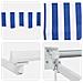 Tenda retrattile manuale con LED Blu e Bianco 3,5 x 2,5 m - Foto miniatura 7