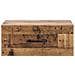 Mobiletto da notte a muro Legno antico 49 x 34,5 x 20 cm - Foto miniatura 4