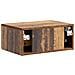 Mobiletto da notte a muro Legno antico 49 x 34,5 x 20 cm - Foto miniatura 6