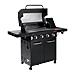 Professional CORE B 4 Grill Carrello Gas Nero, Acciaio inox 13180 W - Foto miniatura 6