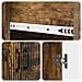 Set di armadi 2 pcs 66 x 34,5 x 89,5 cm Legno ingegnerizzato - Foto miniatura 7