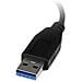 Adattatore USB 3.0 a Ethernet Gigabit (RJ45) - Scheda di rete NIC LAN Esterna USB3.0 a Ethernet 10/100/1000 Mbps - 5 Gbit / s - Foto miniatura 4