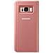Custodia Clear View Standing per Galaxy S8 Plus Colore Rosa - Foto miniatura 2