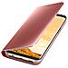 Custodia Clear View Standing per Galaxy S8 Plus Colore Rosa - Foto miniatura 5