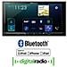 Sistema Multimediale 2 DIN Schermo Touch da 7" Radio Digitale DAB /DAB+ USB Bluetooth Equalizzatore - Foto miniatura 4