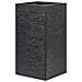 Vaso Da Fiori Rettangolare 40 X 40 X 77 Cm Nero Dion - Foto miniatura 22