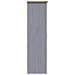 Armadio A 3 Ante Grigio 118x50x171,5cm In Pino Panama Range - Foto miniatura 6