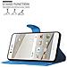 Custodia Compatibile Con Huawei P10 In Pastello Blu - Coperchio Protettiva Con Chiusura Magnetica, Funzione Stand E Tasca Per Le Carte - Foto miniatura 7