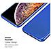 Custodia Compatibile Con Apple Iphone Xs Max In Blu - Coperchio Protettivo In Silicone Tpu Flessibile Con Design Spazzolato - Foto miniatura 2
