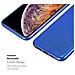 Custodia Compatibile Con Apple Iphone Xs Max In Blu - Coperchio Protettivo In Silicone Tpu Flessibile Con Design Spazzolato - Foto miniatura 9
