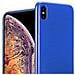 Custodia Compatibile Con Apple Iphone Xs Max In Blu - Coperchio Protettivo In Silicone Tpu Flessibile Con Design Spazzolato - Foto miniatura 3