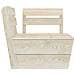 Set Divani da Giardino su Pallet 5 pz in Legno Abete Impregnato - Foto miniatura 4