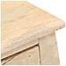 Comodino 28x28x46 Cm In Legno Massello Di Mango - Foto miniatura 6