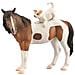 Animali Della Fattoria Cavallo Cane Junior 12,5 Cm Marrone / bianco - Foto miniatura 1