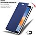 Custodia Compatibile Con Honor 7x In Classy Blu Scuro - Coperchio Protettiva Con Chiusura Magnetica, Funzione Stand E Tasca Per Le Carte - Foto miniatura 8