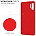 Custodia Compatibile Con Samsung Galaxy Note 10 Plus In Liquid Rosso - Coperchio Protettivo In Silicone Tpu Flessibile Con Anello - Foto miniatura 5
