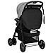 Passeggino 2 In 1 Grigio Chiaro E Nero In Acciaio - Foto miniatura 2