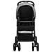 Passeggino 2 In 1 Grigio Chiaro E Nero In Acciaio - Foto miniatura 5