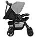 Passeggino 2 In 1 Grigio Chiaro E Nero In Acciaio - Foto miniatura 9