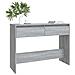 Tavolo Consolle Grigio Sonoma 100x35x76,5 cm in Truciolato - Foto miniatura 3