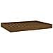 Cuccia Per Cani Miele 101,5x74x9 Cm In Legno Massello Di Pino - Foto miniatura 1