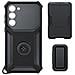 Cover S23 Originale Rugged Gadget Case Con Supporto Black - Foto miniatura 1