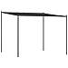 Gazebo Antracite 3x3 M 180 G /m Tessuto E Acciaio - Foto miniatura 2