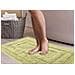 Tappeto Casa Bagno Cotone Spugna Morbida Tinta Unita Antiscivolo Sirio Erba 55x130 Erba - Foto miniatura 4