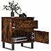 Comodino Rovere Fumo 40x35x50 Cm In Legno Multistrato - Foto miniatura 3