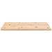 Piano Scrivania 80x40x2,5 Cm In Legno Massello Di Pino - Foto miniatura 3