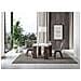 Tavolo Allungabile 90x90/246 Cm Roxell Mix Piano Bianco Frassino - Gambe Noce - Bianco Frassino /noce - Foto miniatura 4