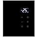 01.348200.01.001 stufetta elettrica Interno Nero 2000 W - Foto miniatura 5