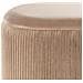 Pouf Contenitore Richland Velluto Beige - Foto miniatura 3