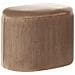 Pouf Contenitore Richland Velluto Beige - Foto miniatura 5