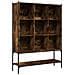 Libreria Rovere Fumo 102x30x141,5 Cm In Legno Multistrato - Foto miniatura 2