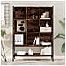 Libreria Rovere Fumo 102x30x141,5 Cm In Legno Multistrato - Foto miniatura 3