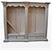 Libreria Classica Intarsiata In Legno Grezzo 254x49x211 - Foto miniatura 1