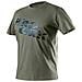 T-shirt Da Lavoro Camo Verde Oliva, Taglia Xxl - Foto miniatura 1