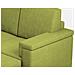 Divano Marrak 2 Posti (due Sedute Da 60cm) + Pouf Misure Esterne L. 148 P. 155 Colore Verde - Foto miniatura 2