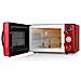 Forno Microonde MIG 2042 con Grill Capacità 20 Litri Potenza 700 Watt Colore Rosso / Nero - Foto miniatura 3